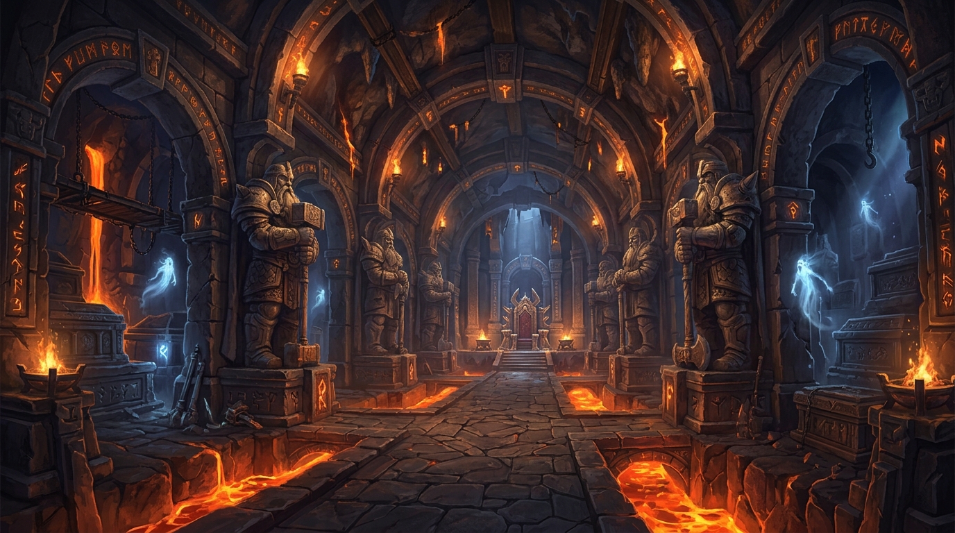 WoW Forever Hall of Thanes Dungeon Guide - Old Ironforge Crypts