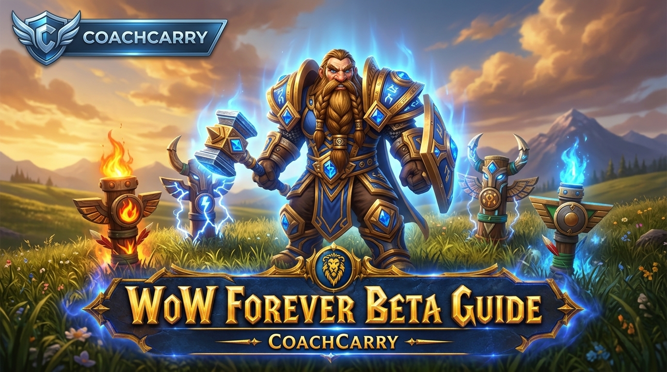 WoW Forever Beta Guide with coachcarry